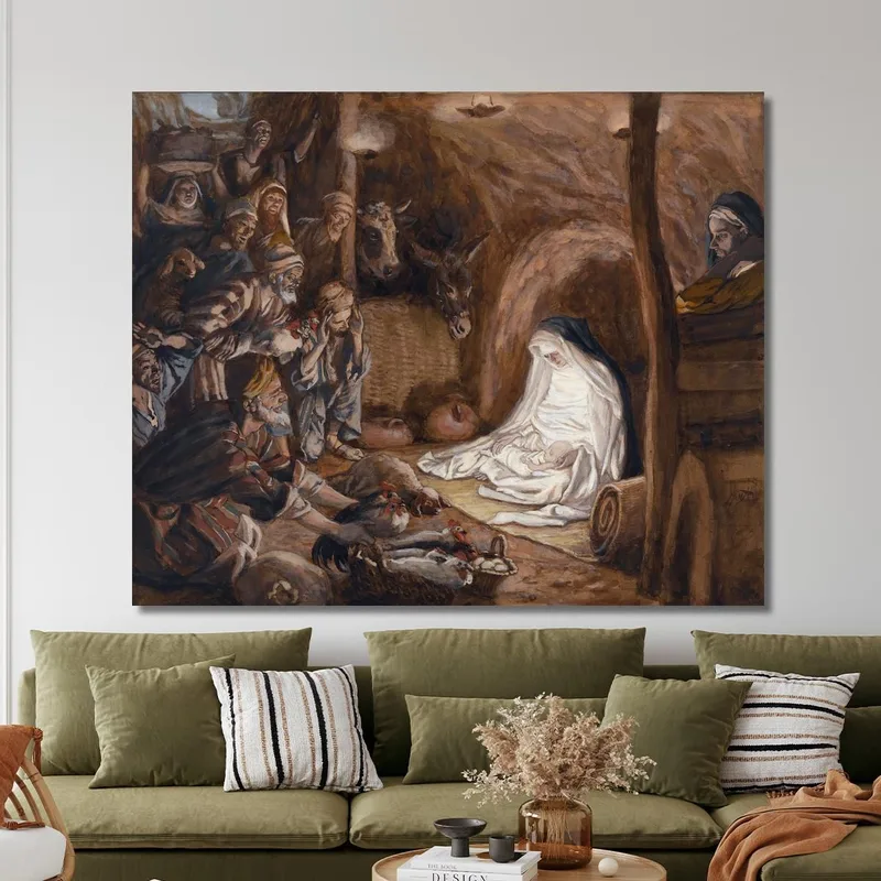 Die Anbetung Der Hirten James Tissot