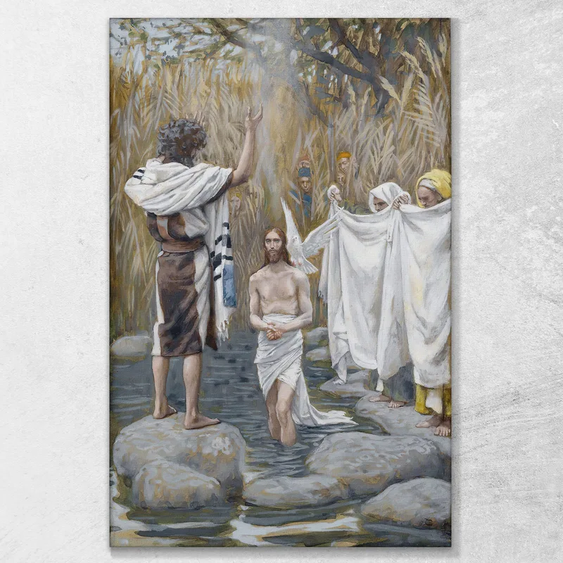 Le Baptême De Jésus James Tissot