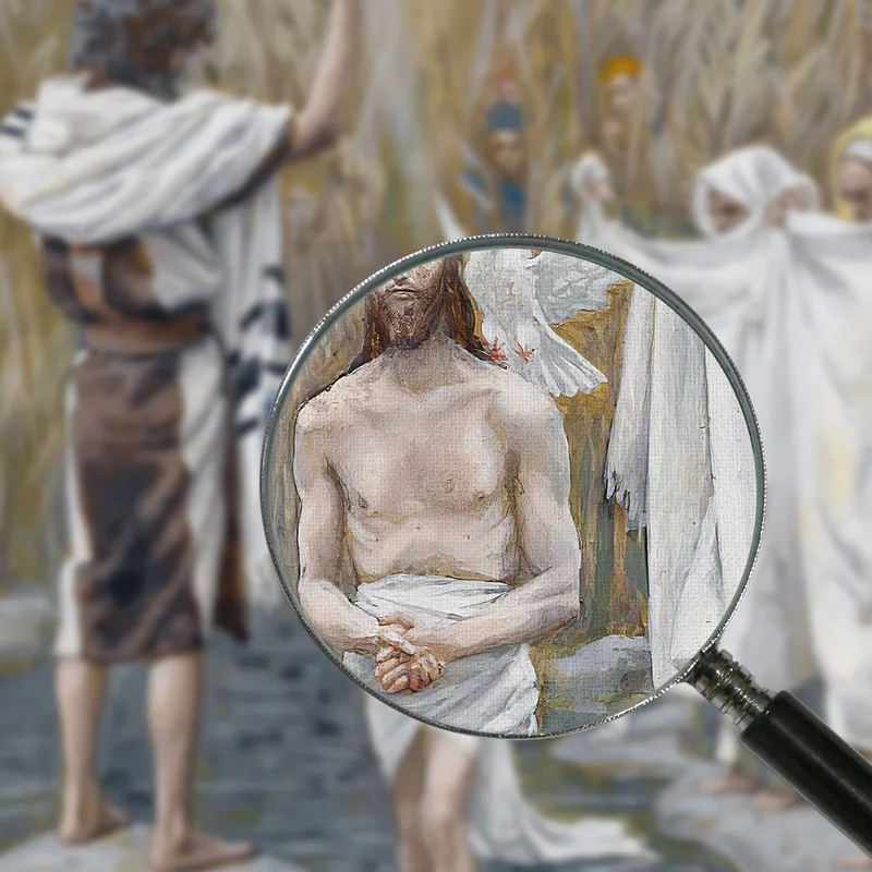 Le Baptême De Jésus James Tissot