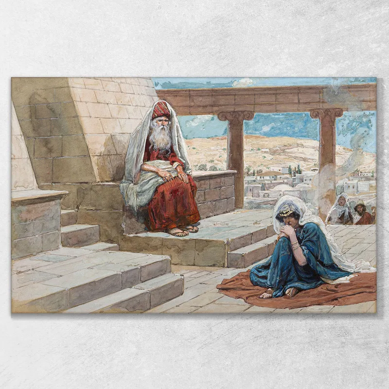 Le Grand Prêtre Et Hannah James Tissot