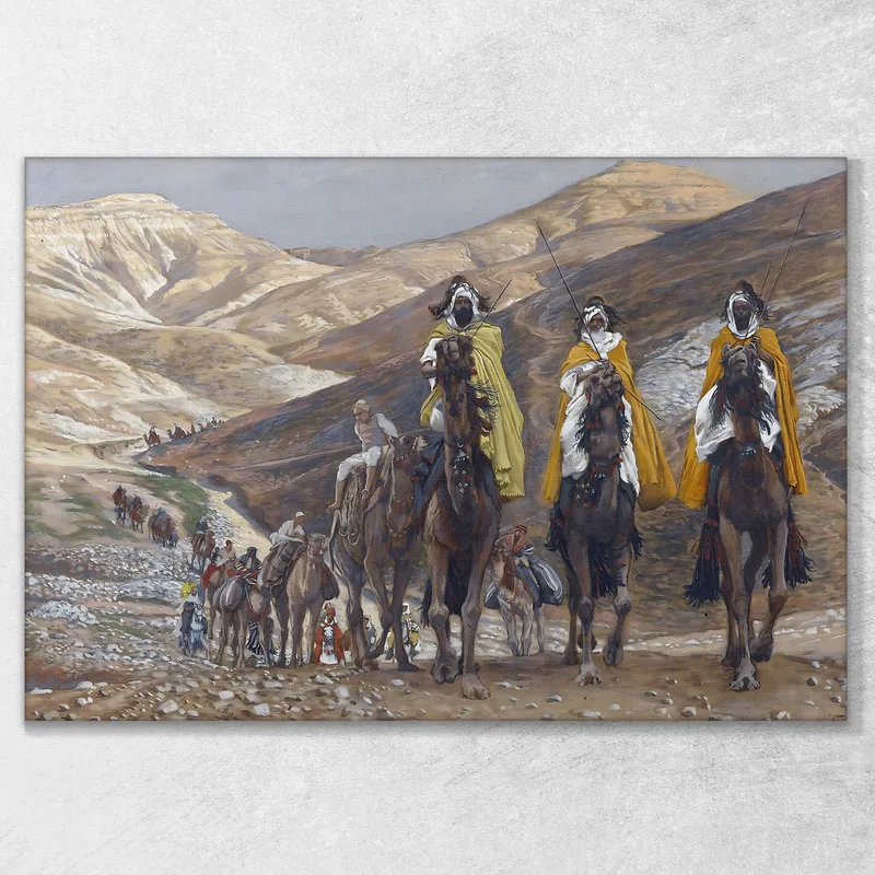 Le Voyage Des Mages James Tissot