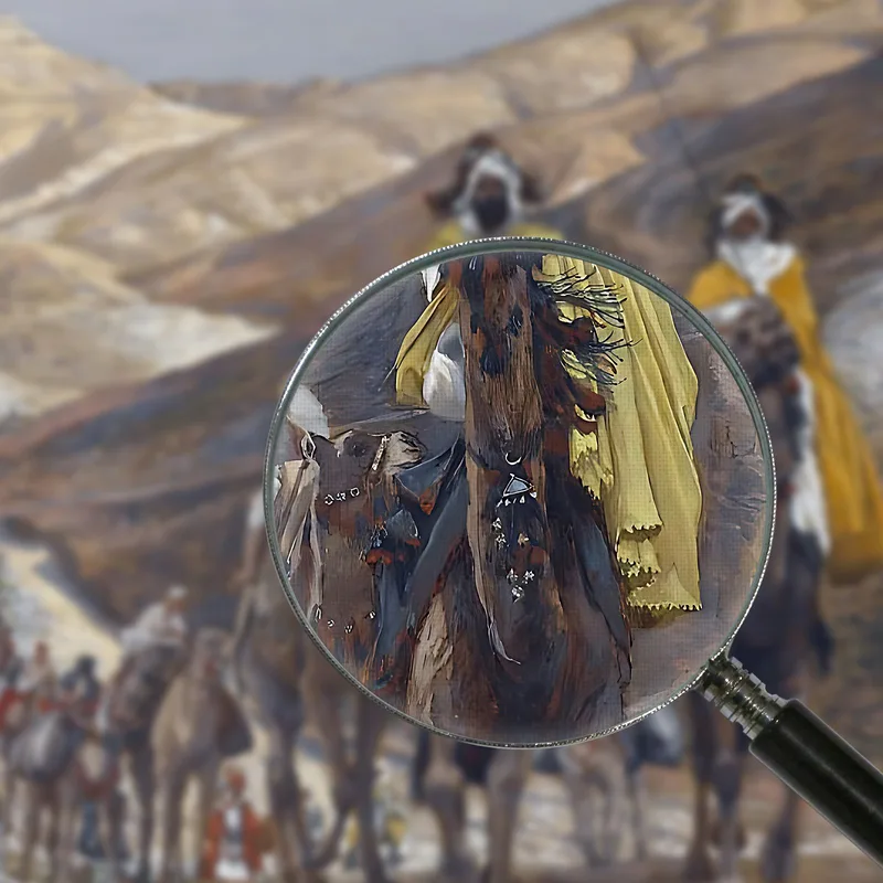 Le Voyage Des Mages James Tissot