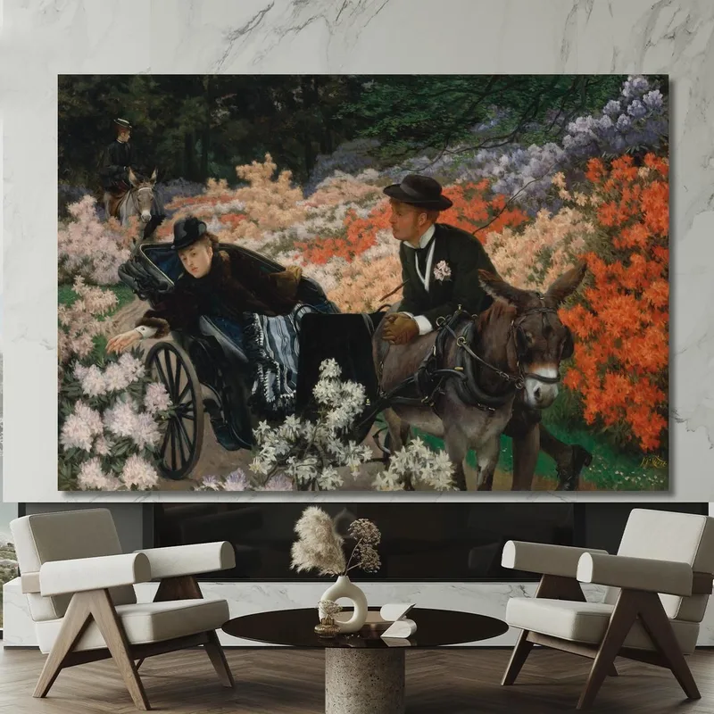 La Balade Du Matin James Tissot