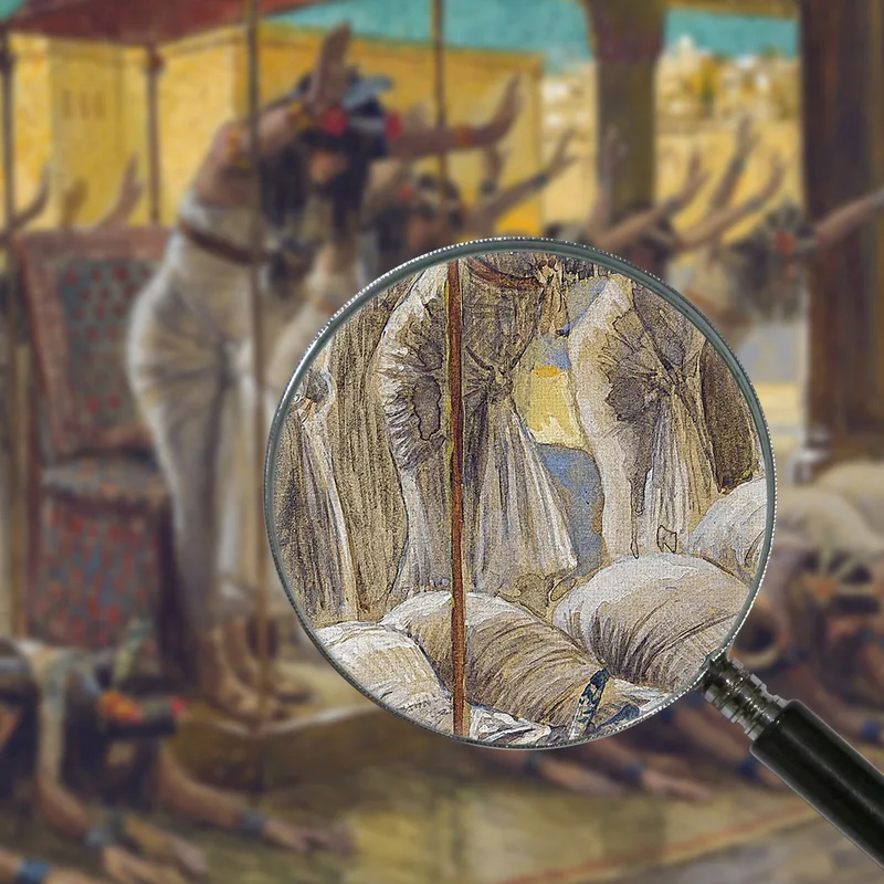 The Queen Of Sheba Visits Solomon James Tissot