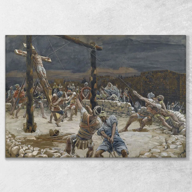 La Levée De La Croix James Tissot