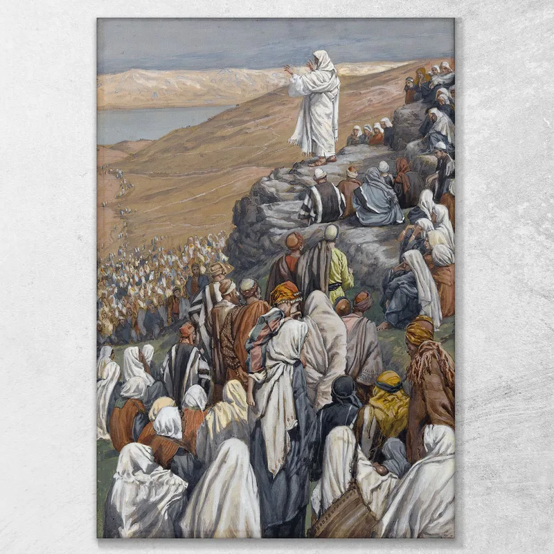 The Sermon Of The Beatitudes James Tissot