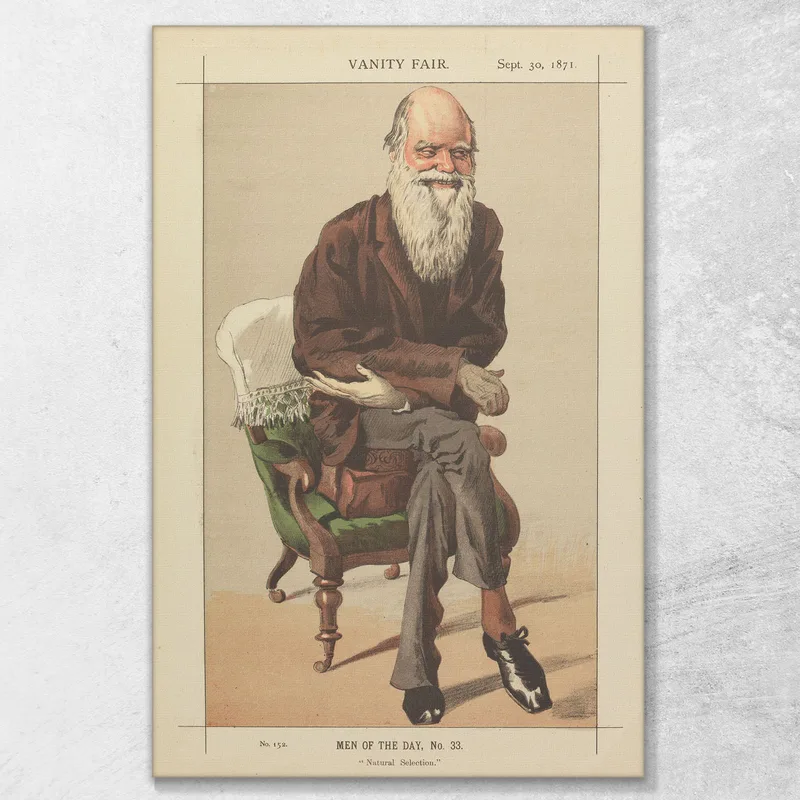 Vanity Fair Men Of The Day No. 33 Natural Selection James Tissot