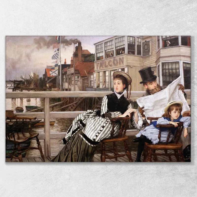 En Attendant Le Ferry À La Taverne Falcon James Tissot