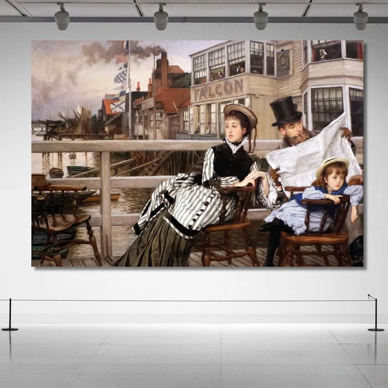 En Attendant Le Ferry À La Taverne Falcon James Tissot