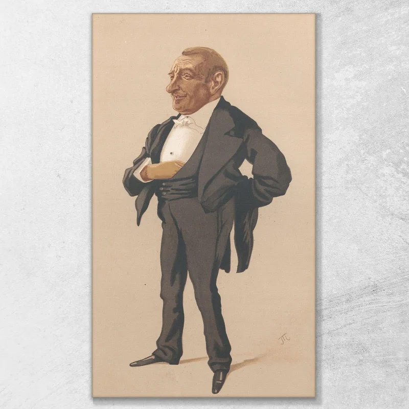 Vanity Fair Businessmen And Empire Builders A Retired Financiers James Tissot