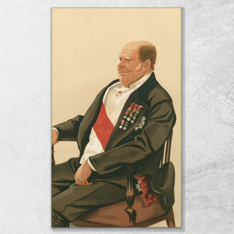 Vanity Fair Militär Und Marine 22. April 1876 James Tissot