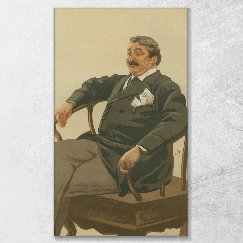 Vanity Fair Military And Navy The 'S Landlord Colonel August 26 1876 James Tissot