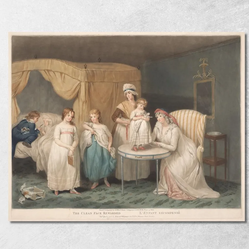 Il Volto Pulito Ricompensato James Ward quadro stampa su tela