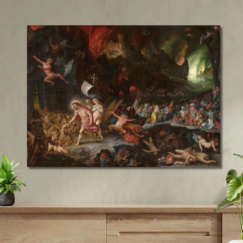 Christi Abstieg In Die Vorhölle Jan Brueghel The Elder
