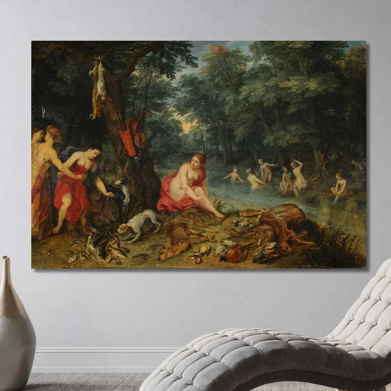 Badende Nymphen Jan Brueghel The Elder