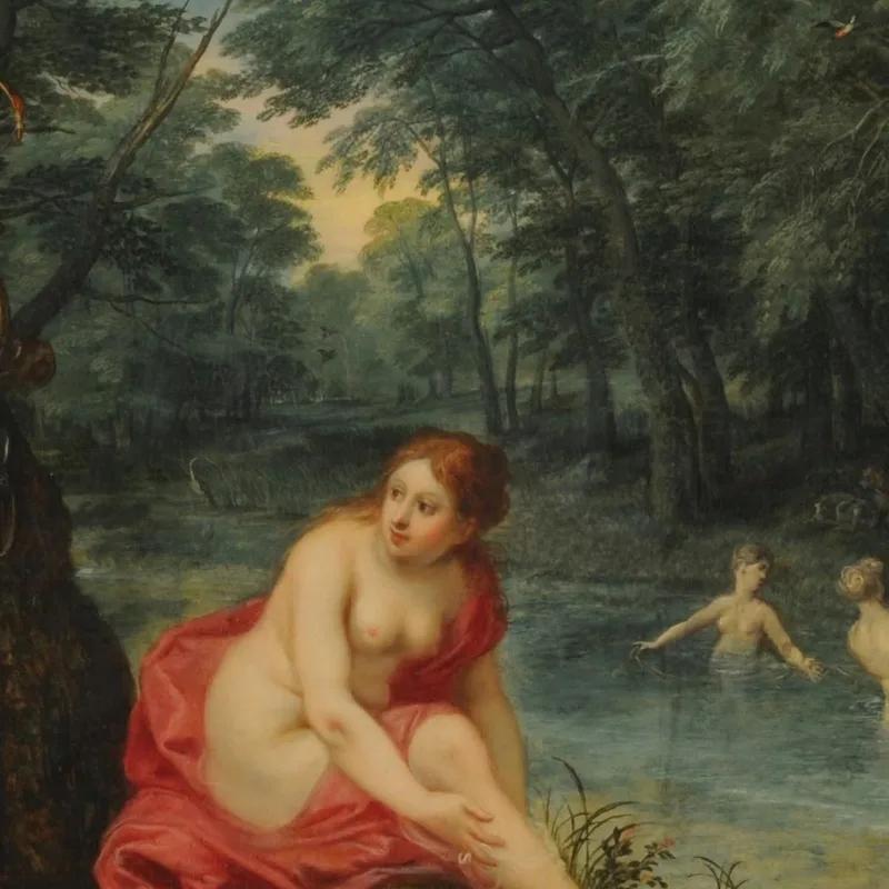 Badende Nymphen Jan Brueghel The Elder