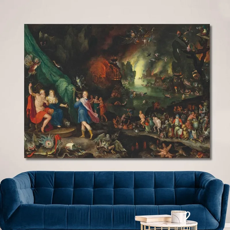 Orpheus In Der Unterwelt Jan Brueghel The Elder