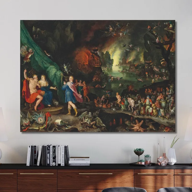 Orpheus In Der Unterwelt Jan Brueghel The Elder