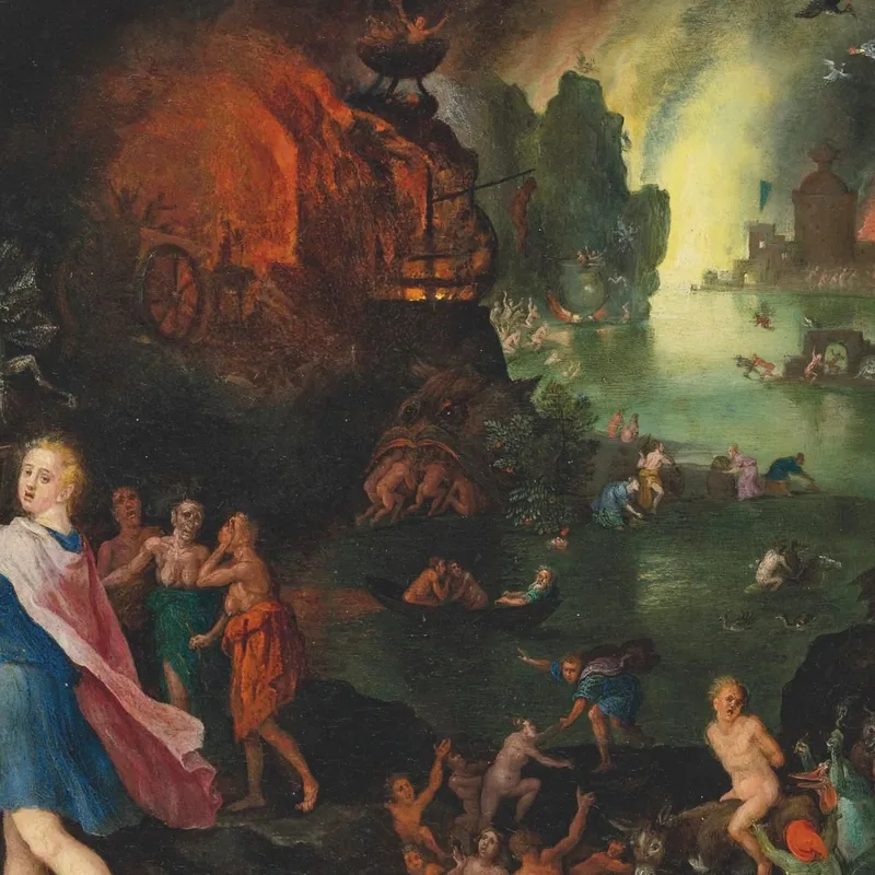 Orpheus In Der Unterwelt Jan Brueghel The Elder