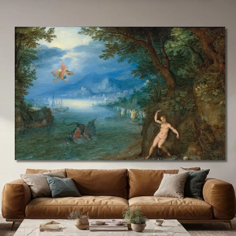 Perseus Und Andromeda Jan Brueghel The Elder