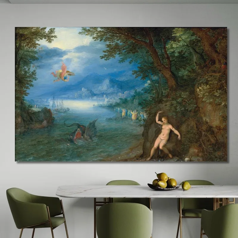 Perseus Und Andromeda Jan Brueghel The Elder
