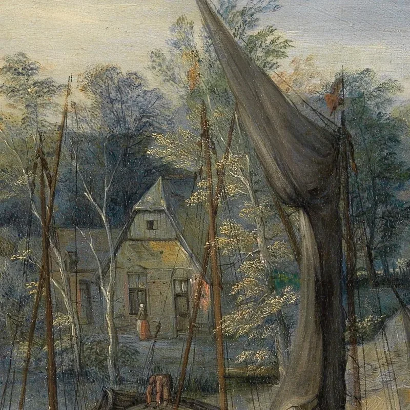 Flusslandschaft 2 Jan Brueghel The Elder