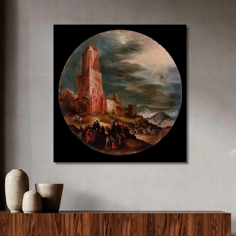 Der Weg Nach Golgatha Jan Brueghel The Elder