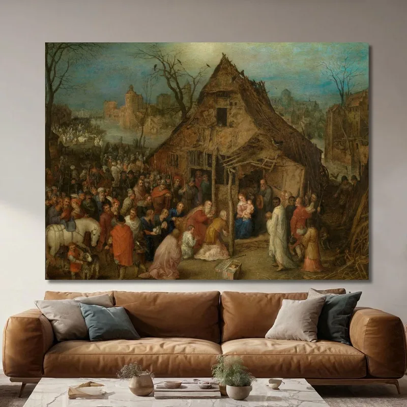 L'Adorazione Dei Magi Jan Brueghel The Elder