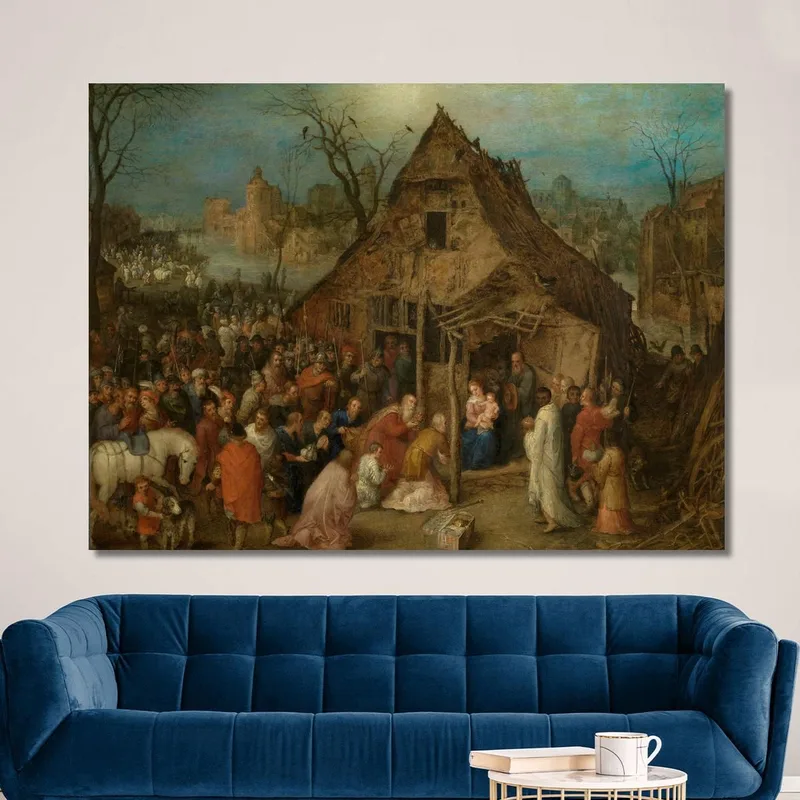 L'Adorazione Dei Magi Jan Brueghel The Elder