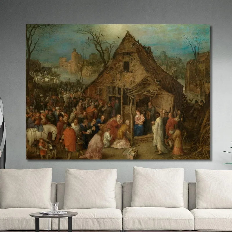 L'Adorazione Dei Magi Jan Brueghel The Elder