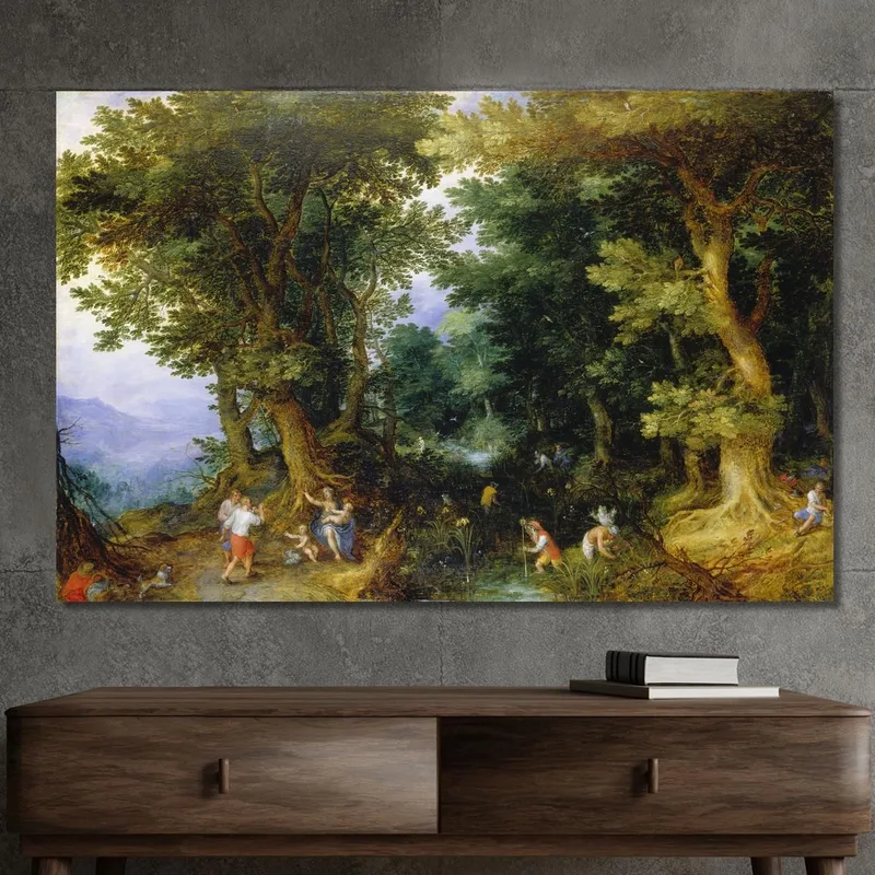 La Derisione Di Latona Jan Brueghel The Elder