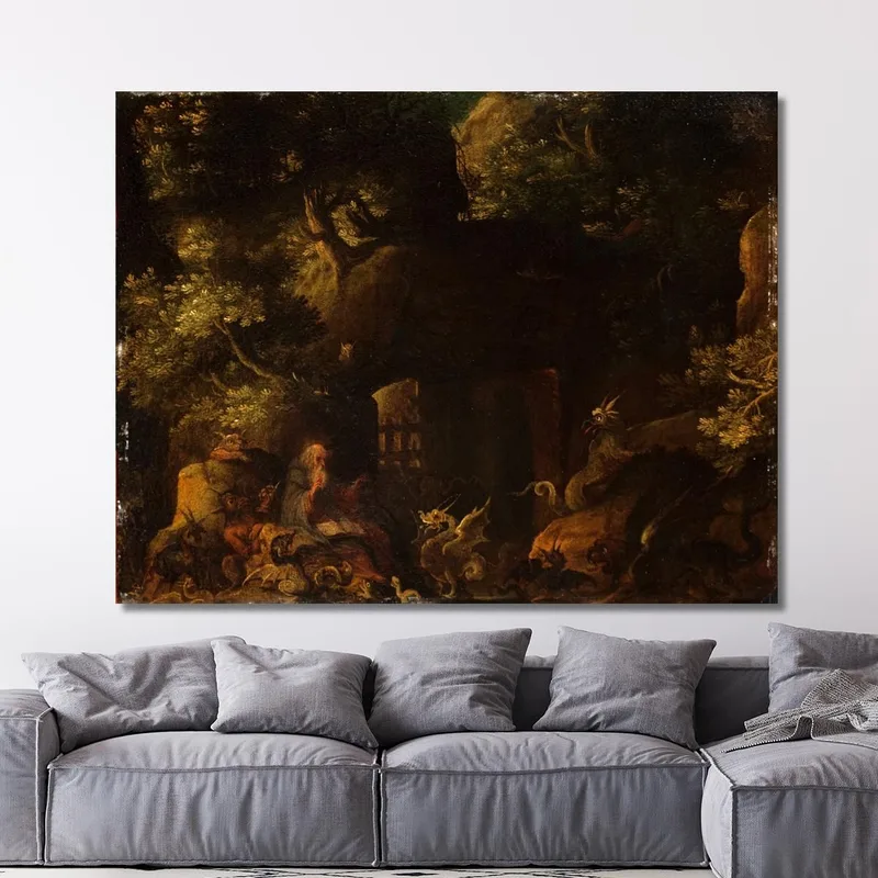 Die Versuchung Des Heiligen Antonius Jan Brueghel The Elder