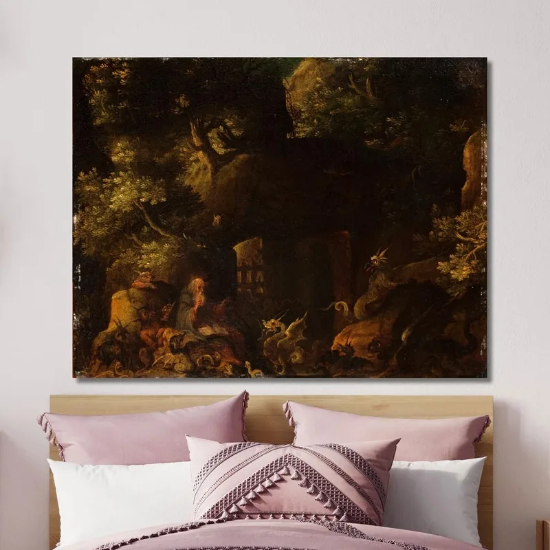 Die Versuchung Des Heiligen Antonius Jan Brueghel The Elder