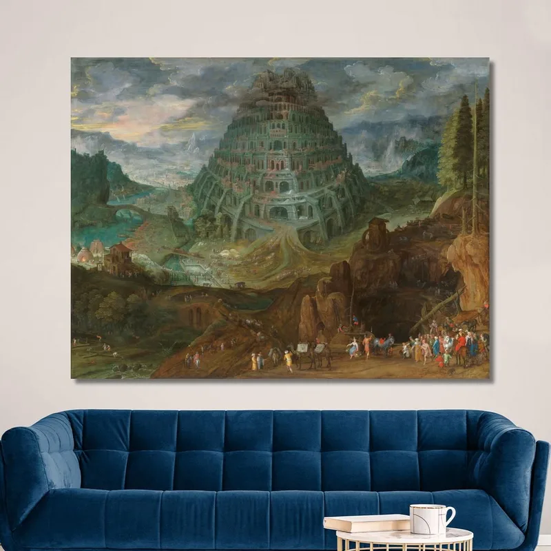 La Tour De Babel Jan Brueghel The Elder