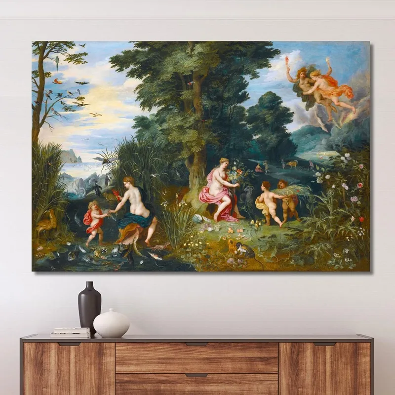 Allegory Of The Four Elements Ii Jan Brueghel the Younger