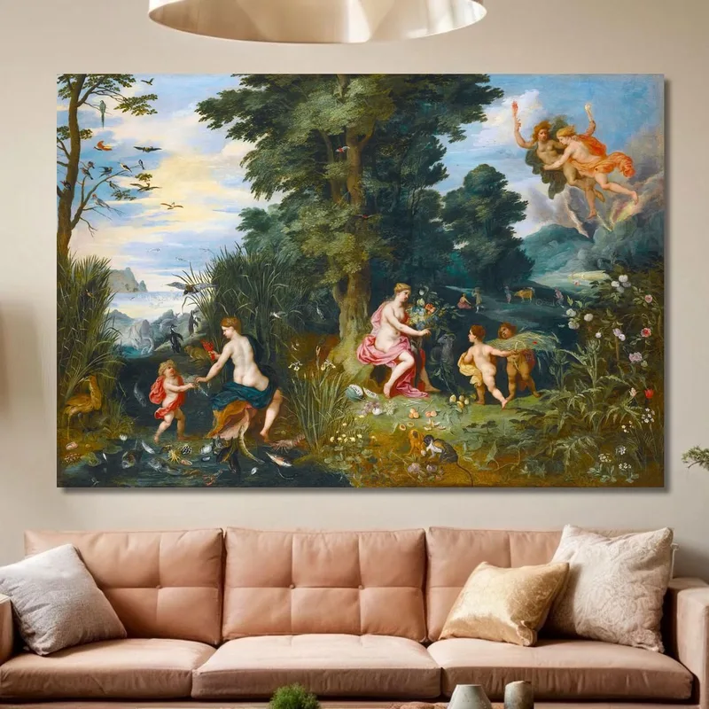 Allegory Of The Four Elements Ii Jan Brueghel the Younger