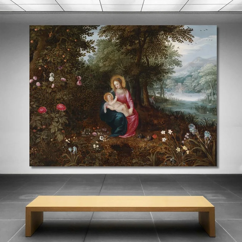 El Descanso En La Huida Jan Brueghel the Younger