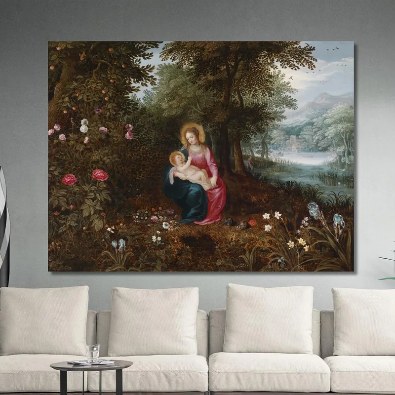 El Descanso En La Huida Jan Brueghel the Younger