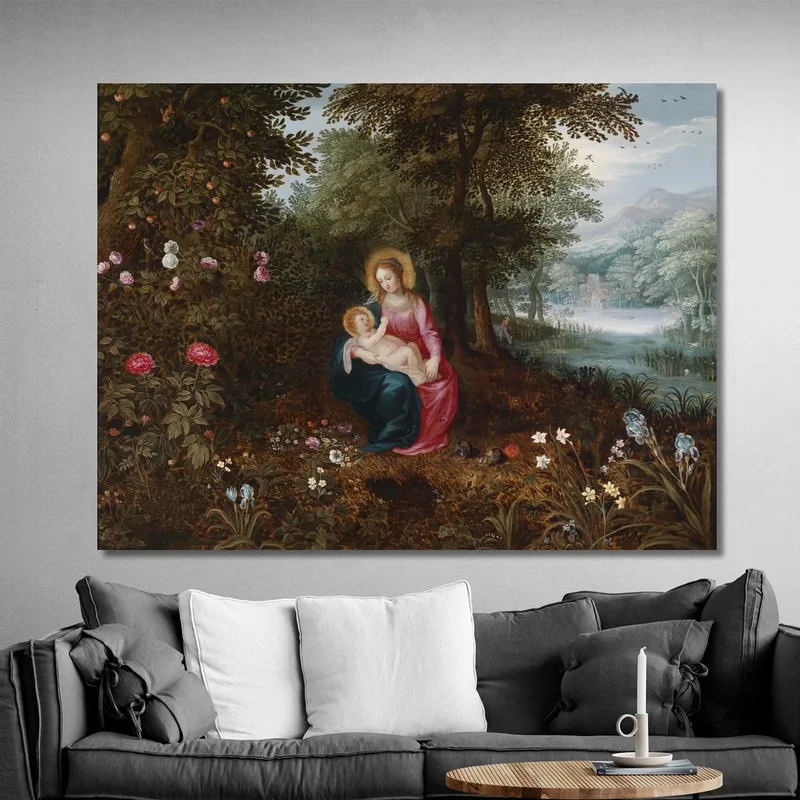 El Descanso En La Huida Jan Brueghel the Younger