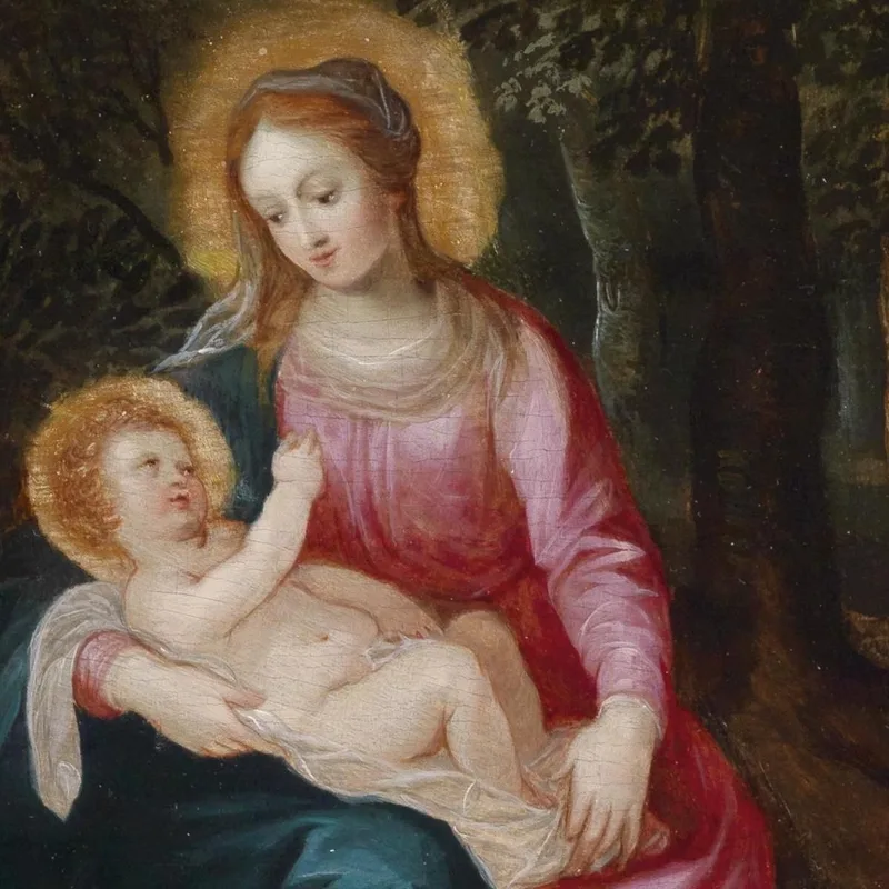 El Descanso En La Huida Jan Brueghel the Younger