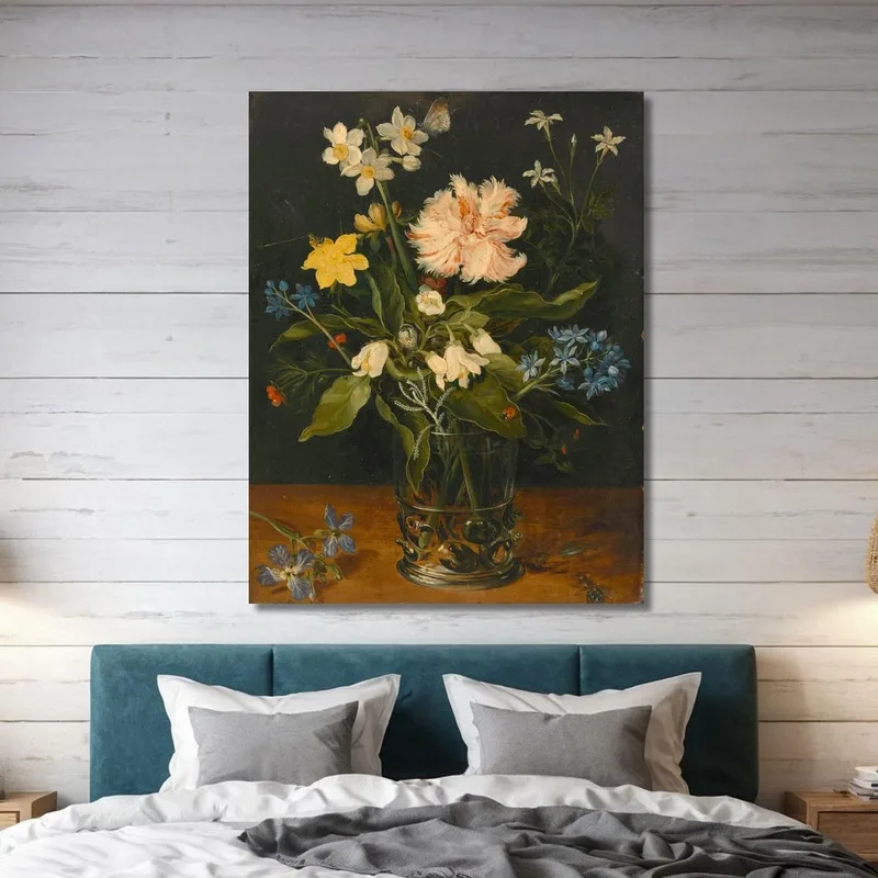 Natura Morta Con Fiori In Un Bicchiere Jan Brueghel the Younger