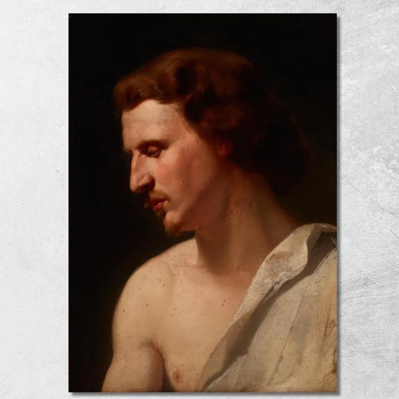 Giovane Di Studio Accademico Jan Matejko quadro stampa su tela