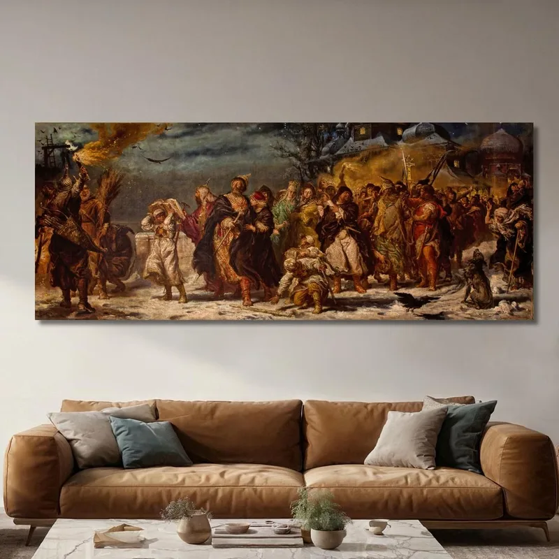 Ivan Il Terribile Jan Matejko quadro stampa su tela