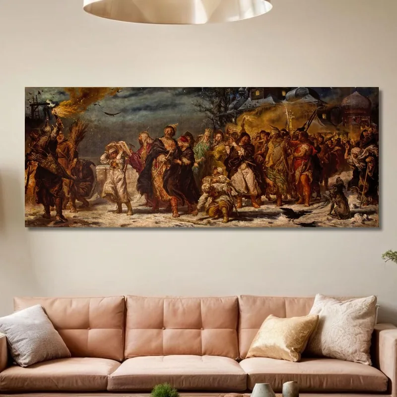 Ivan Il Terribile Jan Matejko quadro stampa su tela