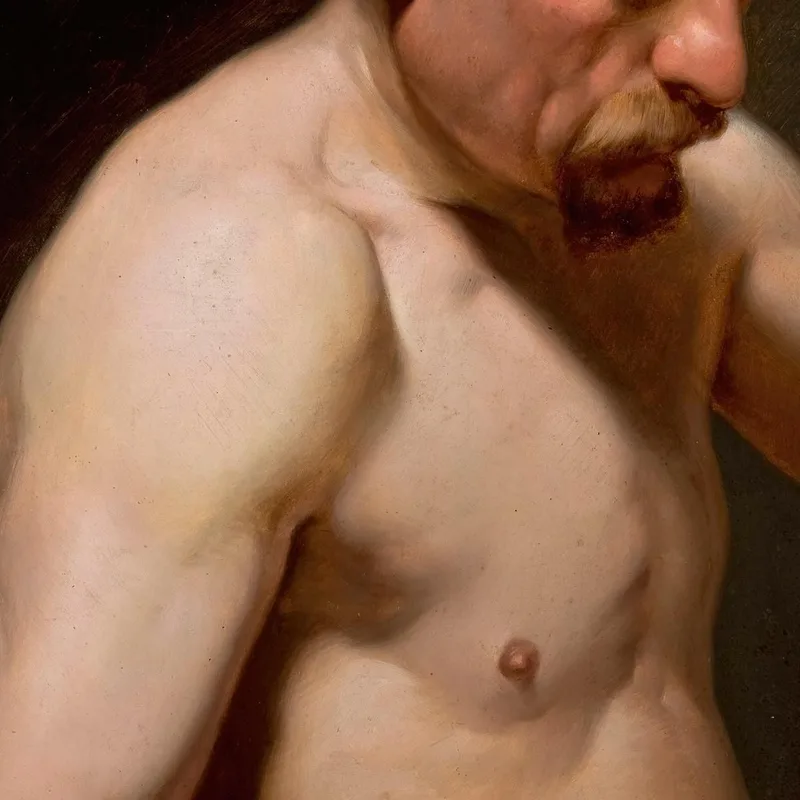Homme Semi-Nu Jan Matejko