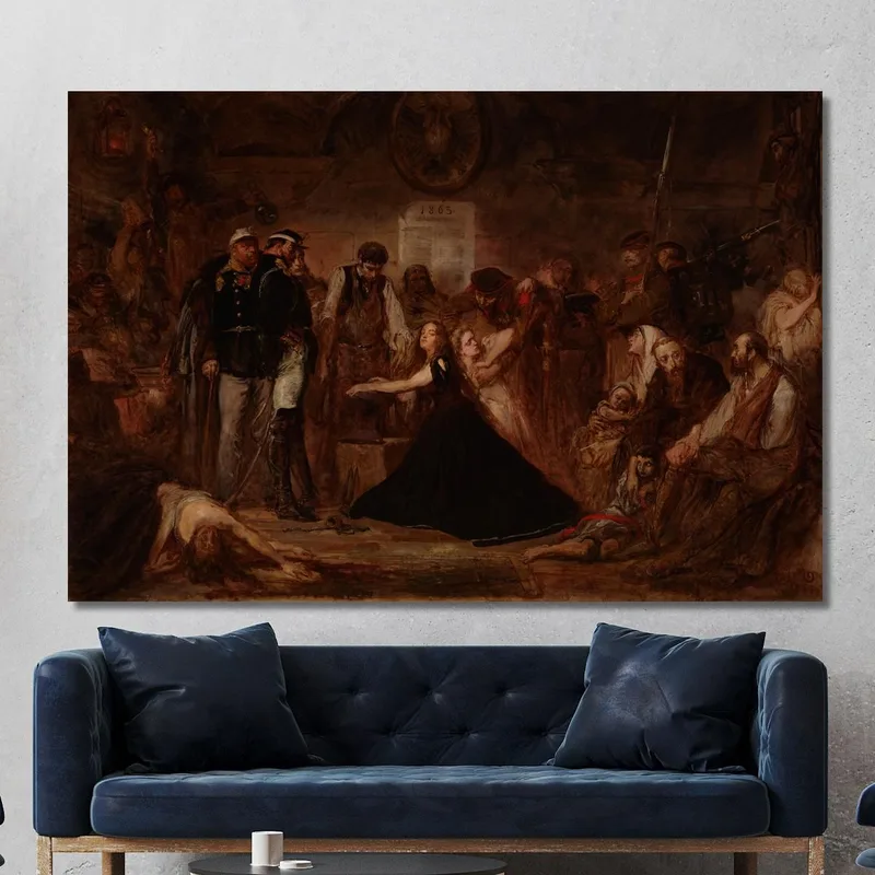 Polonia 1863 Polonia Encadenada Jan Matejko