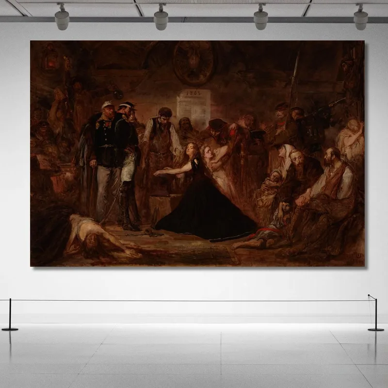 Polonia 1863 Polonia Encadenada Jan Matejko