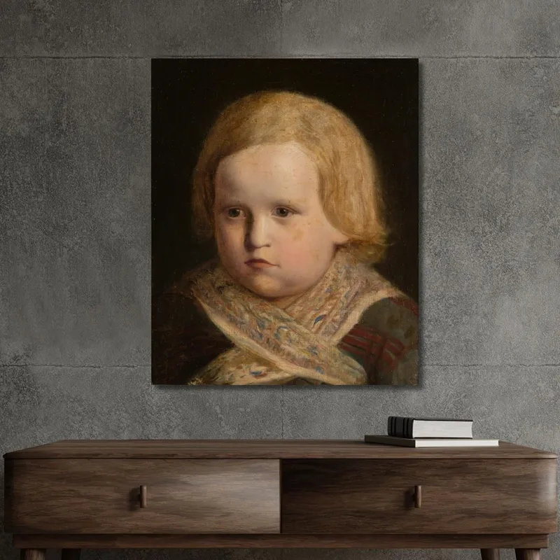 Retrato De Un Niño Pequeño Jan Matejko
