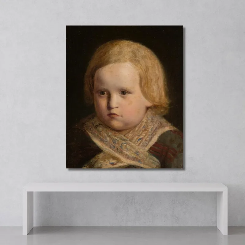 Retrato De Un Niño Pequeño Jan Matejko