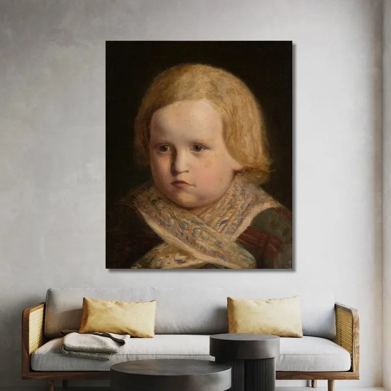 Retrato De Un Niño Pequeño Jan Matejko